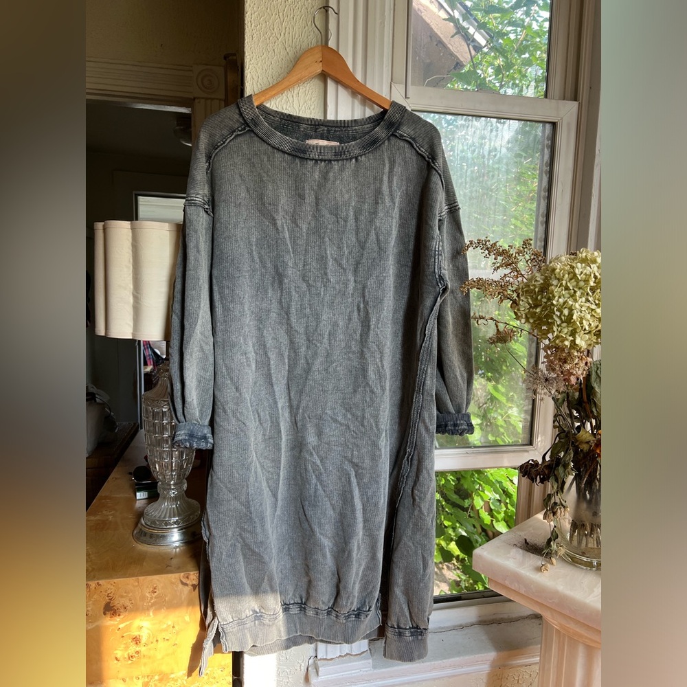 Free People maxi sweater